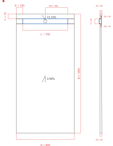 Resinbase Wiper 2 way 900 x 1850 mm...
