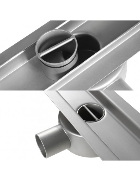 Slim Drains Have Welded Stainless Steel Trap With 38 L Min Of Flow Rate