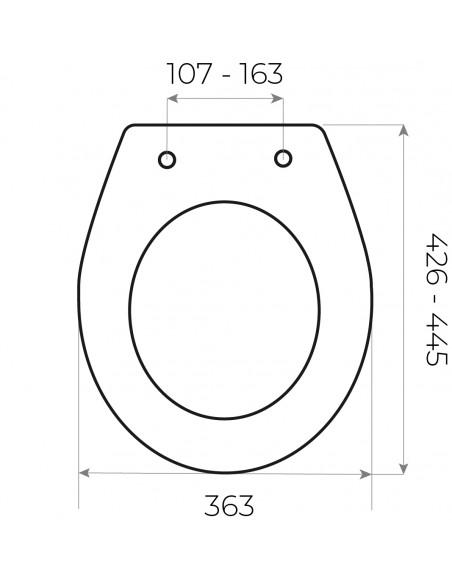 Toilet - Seat - Vera - Sc