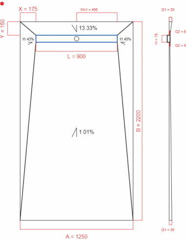 Resinbase Wiper 4 way 1250 x 2200 mm...