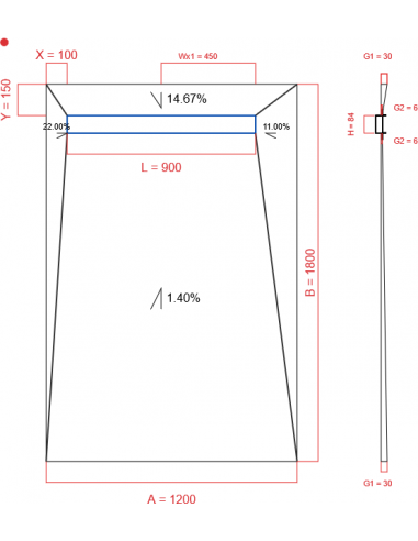 Resinbase Wiper 4 way 1200 x 1800 mm...