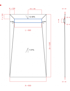 Showerlay Wiper 4 way 800 x...