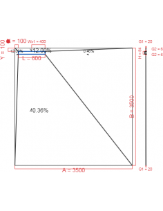 Showerlay Wiper 4 way 3500...