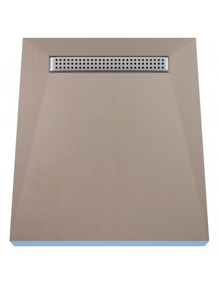 Wet Room Kit: Tileable Shower Tray and Drain Cover Sirocco
