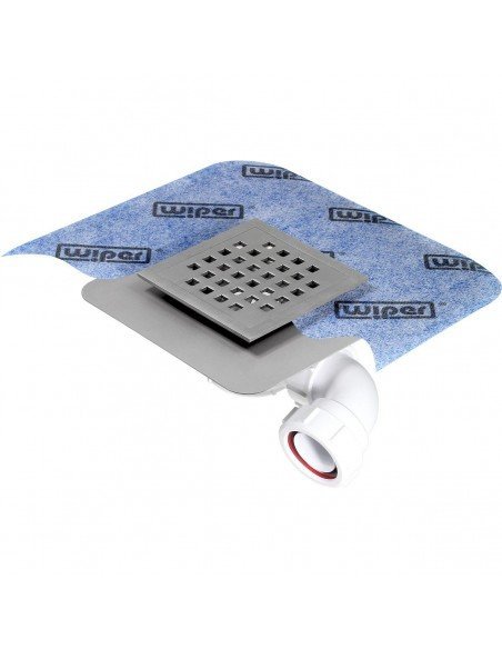 Real Image Of Square Drain With Sirocco Cover