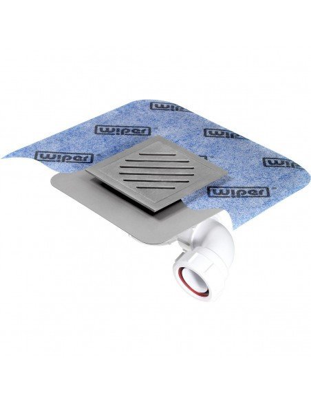 Real Image Of Square Drain With Zonda Cover