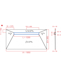 Showerlay Wiper 4 way 1950...