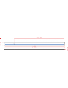 Linear drain Wiper 2790 mm...