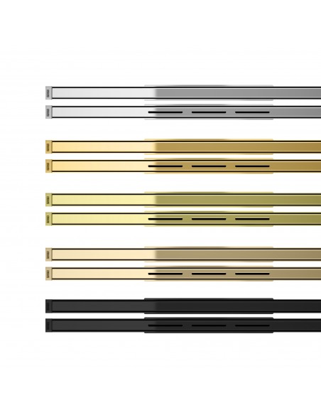 All available PVD colours and covers