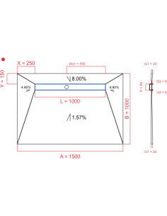 Showerlay Wiper 4 way 1500...