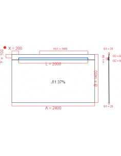 Laybase Wiper 1 way 2400 x...