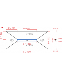 Showerlay Wiper 4 way 2150...