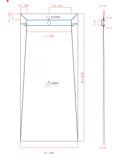 Showerlay Wiper 900 x 2000...