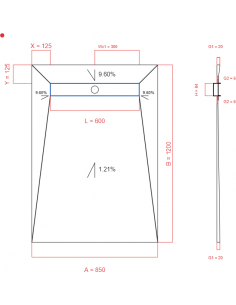 Showerlay Wiper 850 x 1200...