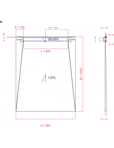 Showerlay Wiper 4 way 800 x...