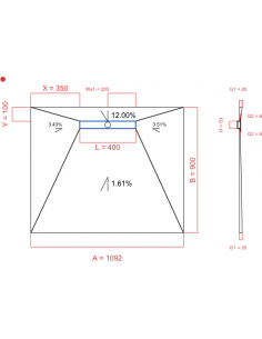 Showerlay Wiper 4 way 1092...