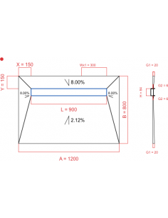 Showerlay Wiper 4 way 1200...