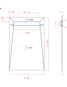 Showerlay Wiper 4 way 800 x...