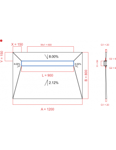 Showerlay Wiper 4 way 1200...