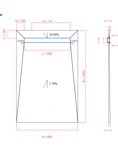 Showerlay Wiper 4 way 800 x...