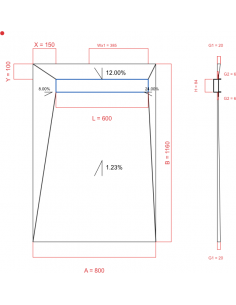 Showerlay Wiper 4 way 800 x...