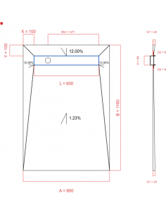 Showerlay Wiper 4 way 800 x...