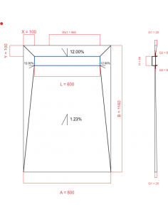 Showerlay Wiper 4 way 800 x...