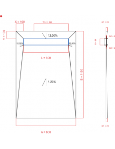 Showerlay Wiper 4 way 800 x...
