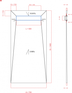 Showerlay Wiper 4 way 720 x...
