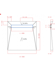 Showerlay Wiper 4 way 800 x...