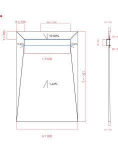 Showerlay Wiper 4 way 800 x...