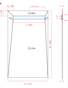 Showerlay Wiper 4 way 1130...
