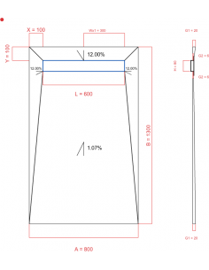 Showerlay Wiper 4 way 800 x...