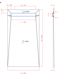 Showerlay Wiper 4 way 900 x...