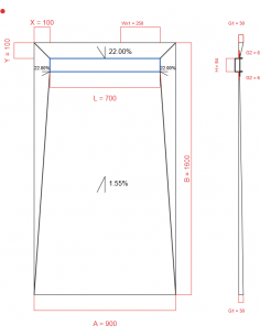 Showerlay Wiper 4 way 900 x...
