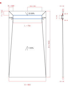Showerlay Wiper 4 way 900 x...