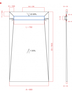 Showerlay Wiper 4 way 900 x...