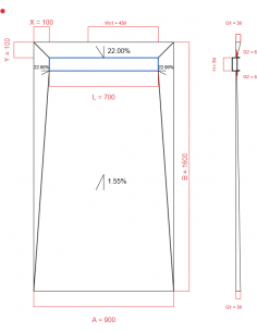 Showerlay Wiper 4 way 900 x...