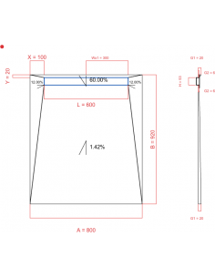 Showerlay Wiper 4 way 800 x...