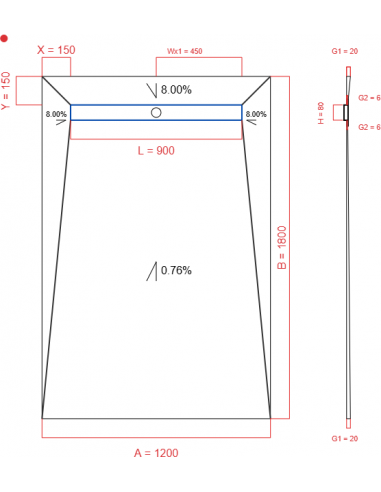 Resinbase Wiper 4 way 1200 x 1800 mm...