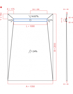 Resinbase Wiper 4 way 1350...