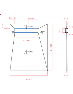 Showerlay Wiper 4 way 800 x...