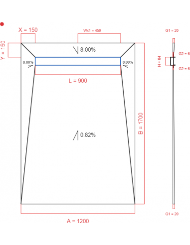 Resinbase Wiper 4 way 1200 x 1700 mm...
