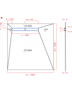 Showerlay Wiper 4 way 1565...