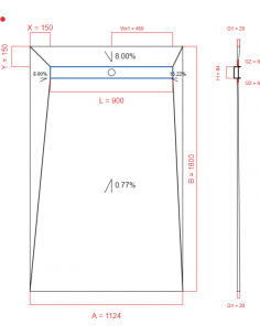 Showerlay Wiper 4 way 1337...