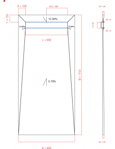 Showerlay Wiper 4 way 800 x...
