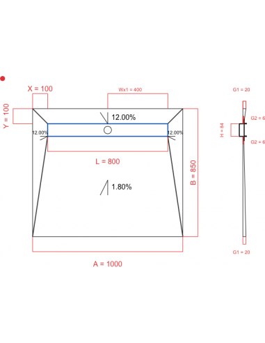 Resinbase Wiper 4 way 980 x 1220 mm...