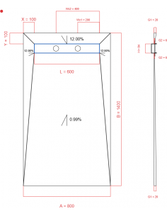 Showerlay Wiper 4 way 800 x...