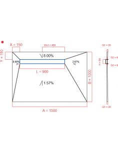 Showerlay Wiper 4 way 1500...
