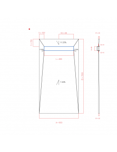 Showerlay Wiper 4 way 800 x...